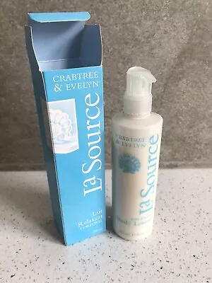 £24.95 • Buy CRABTREE & EVELYN LA SOURCE RELAXING BODY LOTION 250ml PUMP ORIGINAL FORMULA