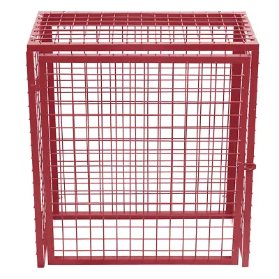 Gas Cylinder Safety Cage Galvanized Steel Security Cage Mesh Storage Locker Cage • £139.95