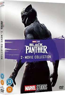 Black Panther - 2 Movie Collection (DVD) **NEW** • £5.99