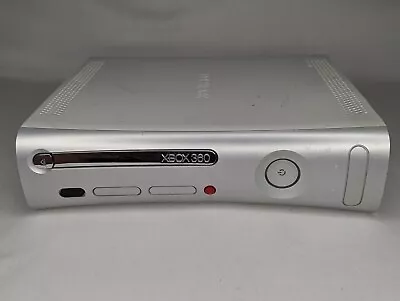 $34.99 • Buy Microsoft Xbox 360 Console Only Matte White - Disc Tray Issue Opens On Side Only