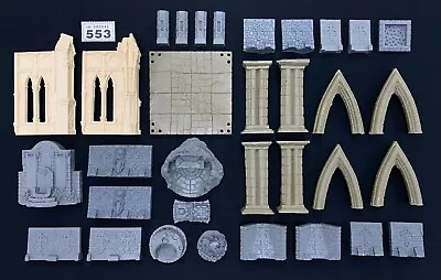 Age Of Sigmar Warhammer Quest Terrain Scenery Gothic Ruins Dungeons & Dragons • $126.30