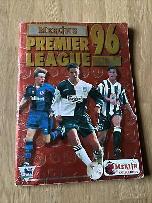 Merlin’s Premier League 1996 Sticker Album 50% Complete With Beckham • £10