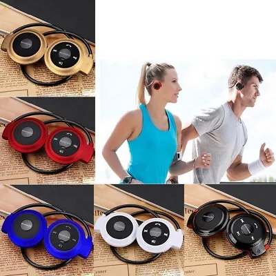 Mini 503 Bluetooth Wireless Headset Stereo Earphone Foldable Headband Headphones • $6.99