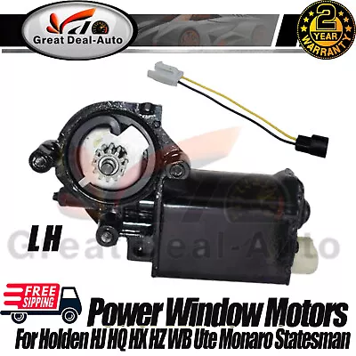 Power Window Motors Set For Holden HJ HQ HX HZ WB Ute Monaro Statesman 74-85 LH • $189.89