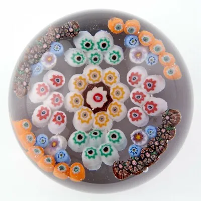 A Ysart Brothers Vasart Millefiori Paperweight C1950 • £225