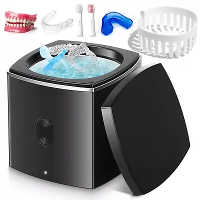 Ultrasonic Denture Cleaner43kHz Ultrasonic Jewelry Cleaner For Retainer Mou... • $43.55