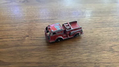 Vintage MARX Red Fire Truck 2  Diecast Hong Kong Similar To Tootsietoy • $8
