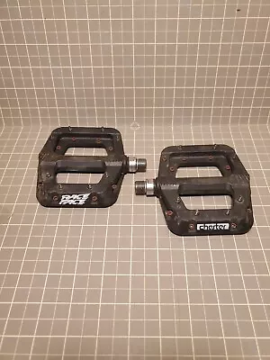 Race Face Chester Platform Pedals 9/16  Mountain Bike Composite Black Used • $16.99