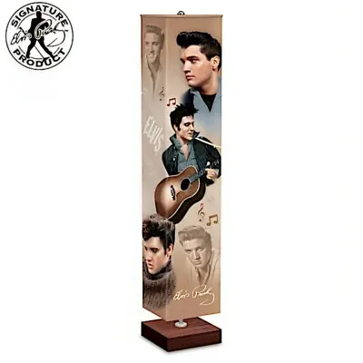 The Bradford Exchange Elvis Presley™ Rock 'n' Roll Legend Floor Lamp 60-inches • $202.98