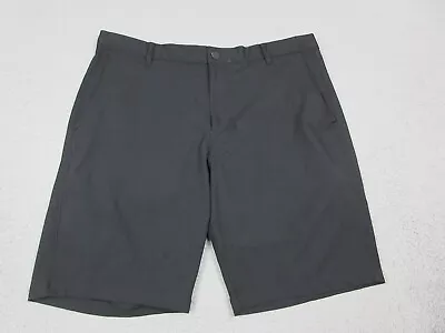 Puma Shorts Mens Adult 36 Blac Chino Logo Casual Lightweight Golf Outdoors 36X21 • $22.85