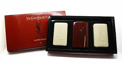 Yves Saint Laurent Pour Homme 3 Perfumed Soaps 150g.x3 Soaps New • £133.66