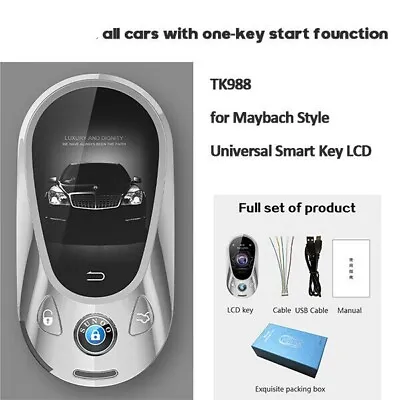 TK988 For Maybach Style Universal Smart Key LCD Screen For BMW Benz Audi Toyota • $69.89