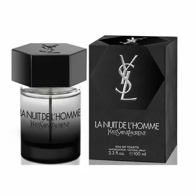 Yves Saint Laurent La Nuit De L'Homme EDT For Him 100mL • $104.73