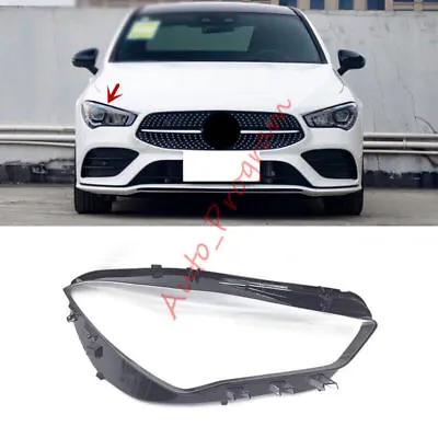 For Mercedes CLA W118 2020-2023 Right Side Headlight Clear Lens Cover + Sealant • $137.08