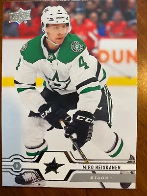 19-20 UD Series 2 Hockey 398 Miro Heiskanen Second Year • $1.49