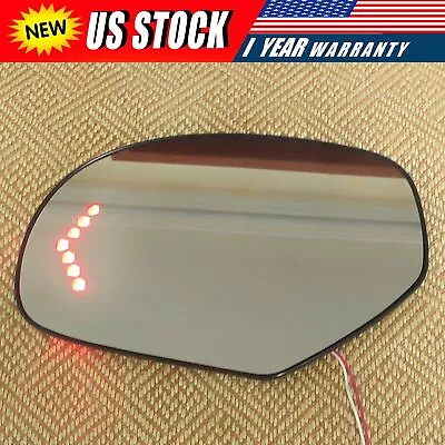 New Mirror Glass Heated Signal Driver For 2007-2013 Cadillac Chevrolet Tahoe GMC • $22.89