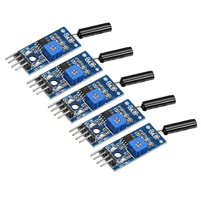 High Sensitive Vibration Switch Sensor Module SW-18010P Alarm Sensor Module 5pcs • $8.42