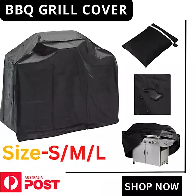 2/4/6 Burner BBQ Cover Waterproof Outdoor Gas Charcoal Barbecue Grill Protector • $26.21