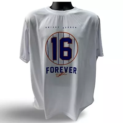 Doc Gooden New York Mets T-Shirt #16 Retirement Shirt - White Size Large • $39.99