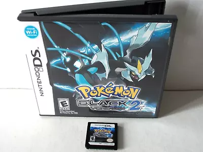 $204.99 • Buy Pokemon Black Version 2 Nintendo DS Good Label Game Case Authentic Cartridge RPG