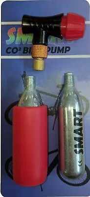£7.99 • Buy BIKE CO2 GAS TYRE INFLATOR With EVA GRIP And 2 X 16g CARTRIDGES Pump