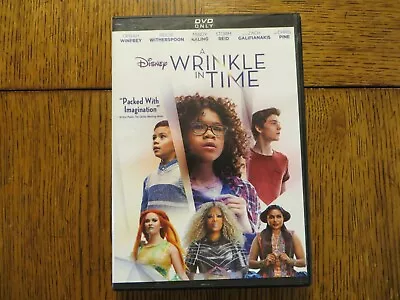 A Wrinkle In Time - Oprah Winfrey Reese Witherspoon - 2018 Disney DVD LIKE NEW! • $10.39