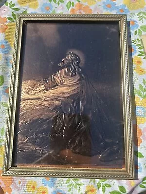 Vintage Jesus Picture Framed • $9.99
