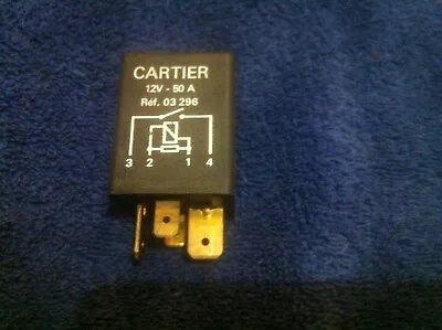 1981 - 1986 Classic Saab 900 Cartier Black Ignition Lock 50 AMP Relay  • $19.95