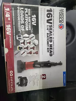 Matco 16V Infinium Cordless 1/4 Ratchet • $500