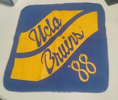 UCLA Bruins '88 Vintage Rally Towel 1988  NCAA 14  Square Basketball Football • $20