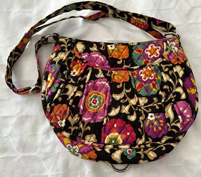 Vera Bradley Shoulder Bag Purse Flowers 10  X 13  10x13 • $9.89