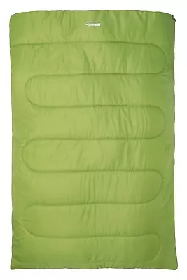 Mountain Warehouse Basecamp 200 Double Sleeping Bag Insulated Camping Outdoor • £41.99