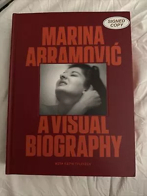 SIGNED Marina Abramovic : A Visual Biography Katya Tylevich • $170