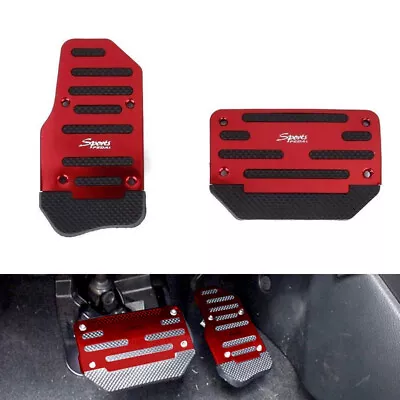$28.25 • Buy 1set Car Non-Slip Automatic Gas Brake Foot Pedal Pad Cover Accessories Universal