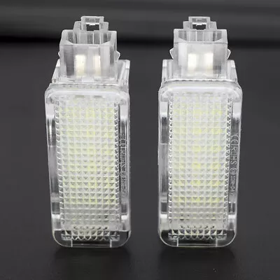 $10.39 • Buy 2x For Audi A3 A4 S4 Q5 Q7 LED Courtesy Door Trunk Boot Footwell Luggage Light