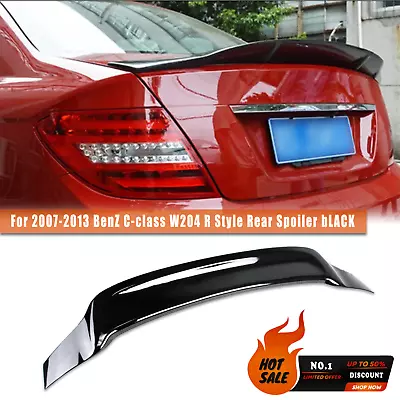 For 2007-13 Mercedes Benz W204 4dr Coupe R-style Gloss Black Kick Trunk Spoiler • $71.99