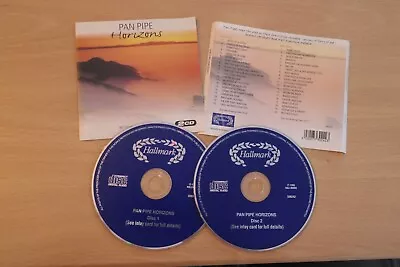 Various - Pan Pipe Horizons (1995) 2CDs & Inlays Only. No Case. Good. • £1.85