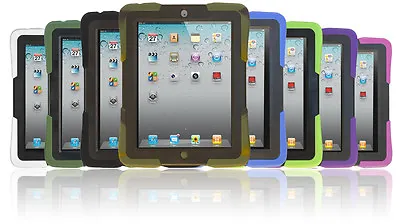 Military Grade Kids Proof Safe Shockproof Heavy Duty Case Cover For IPad 2/3/4 • $14.99