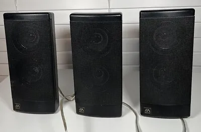 ADVENT - 3 VINTAGE Two-Way Mini Speakers Black • $74.99