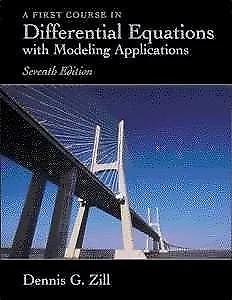 $5.19 • Buy A First Course In Differential Equations With Mode