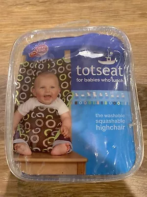£12 • Buy Totseat Lightweight Fabric Portable Washable High Chair Baby 