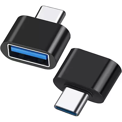 Type C To USB Adapter 3.0 USB-C 3.1 Male OTG A Female Data Connector Converter • £3.30