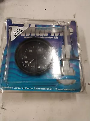 Teleflex Boat Speedometer Gauge 56964P | Vector Series Black (Kit) OMCB6 • $88