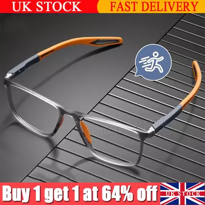 Mens Non Slip Readers Anti-blue Light Reading Glasses Men 1 Pairs Portable NEW • £3.56