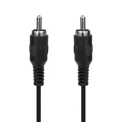 RCA Cable Male To Male 3m Plug Phono Lead Composite AV Audio Video PC TV CCTV • £1.99