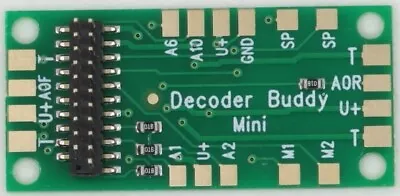 NixTrainz | Decoder Buddy Mini (Separate Resistors Included) | Motherboard • $10.95