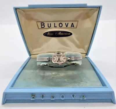 $149.99 • Buy BULOVA 1971  Miss America  STUNNING! 14K GP, LADIES WATCH, W/Box S-1 L@@K!