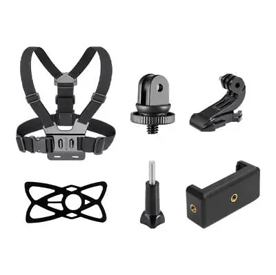 $17.09 • Buy Mobile Phone Chest Mount Harness Strap Bracket For IPhone Samsung Gopro 11 10 9