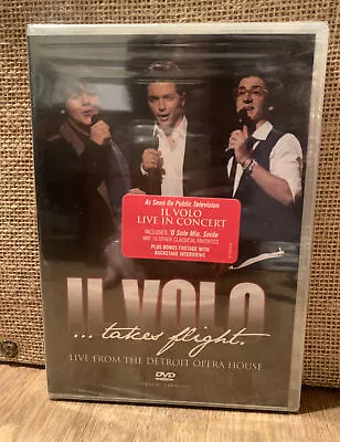 Brand New & Sealed IL VOLO TAKES FLIGHT DVD Live From Detroit Opera House • $9