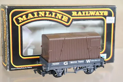 £13.50 • Buy MAINLINE 37401 GW GWR MATCH TRUCK WAGON 70001 With CONTAINER LOAD BOXED Oa